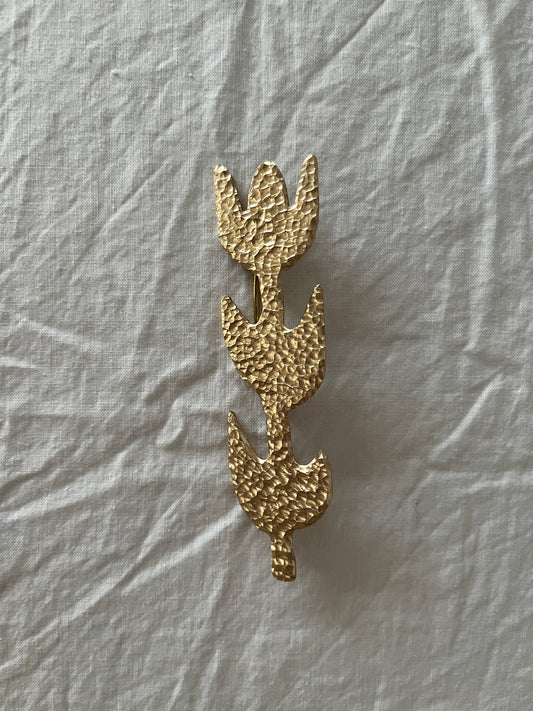 broche tulipe toute droite