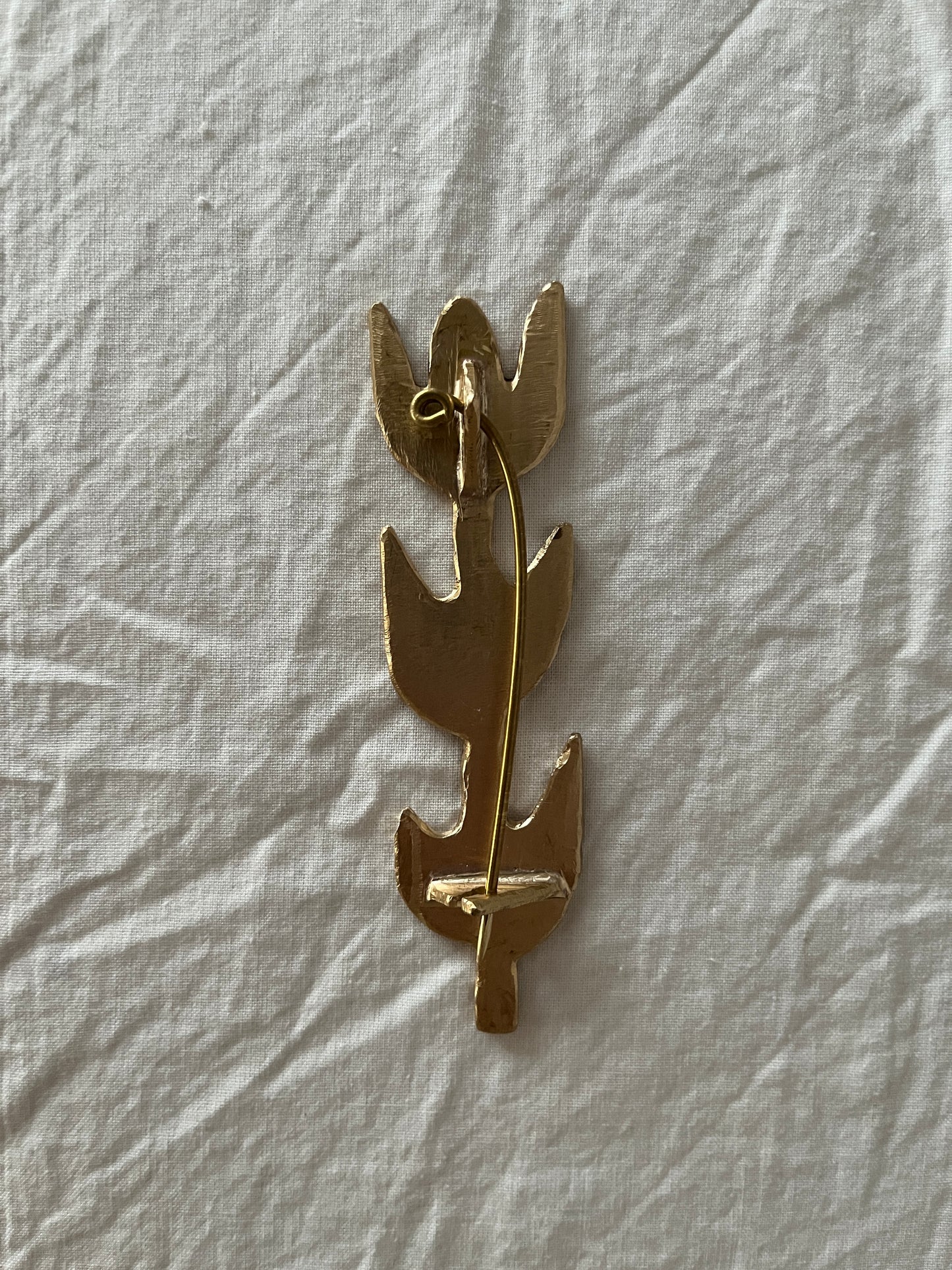 broche tulipe toute droite
